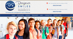 Desktop Screenshot of designersmiles.com